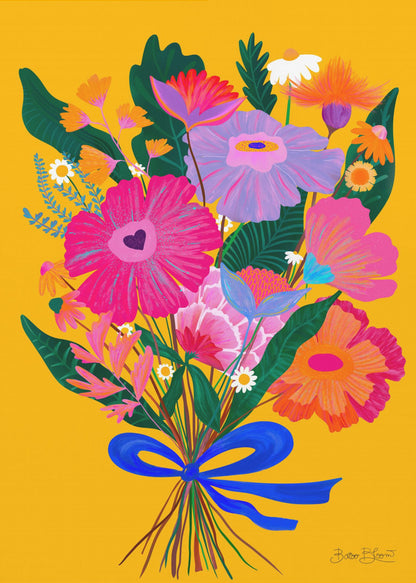Eclectic Flowers - Poster / Art Print