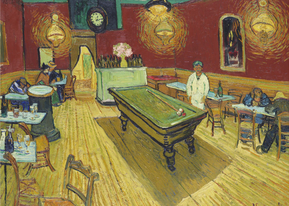 Le Café De Nuit (the Night Café) (1888) By Vincent Van Gogh - Poster / Art Print