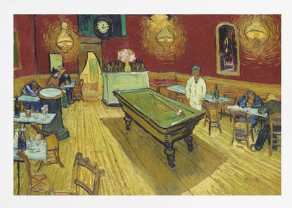 Le Café De Nuit (the Night Café) (1888) By Vincent Van Gogh - Poster / Art Print