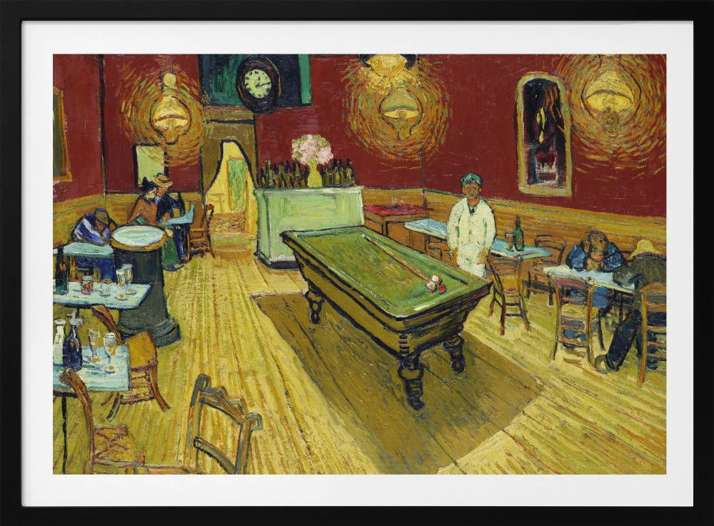 Le Café De Nuit (the Night Café) (1888) By Vincent Van Gogh - Poster / Art Print