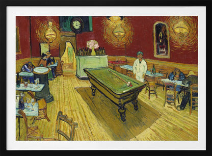 Le Café De Nuit (the Night Café) (1888) By Vincent Van Gogh - Poster / Art Print