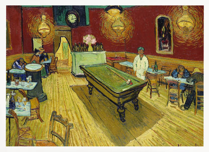 Le Café De Nuit (the Night Café) (1888) By Vincent Van Gogh - Poster / Art Print