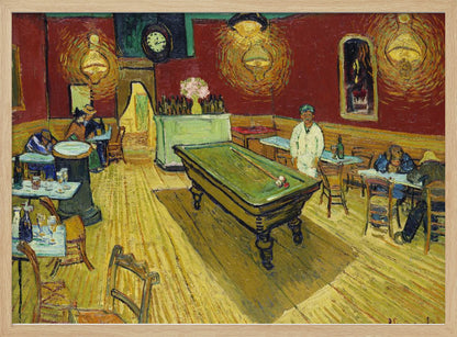 Le Café De Nuit (the Night Café) (1888) By Vincent Van Gogh - Poster / Art Print