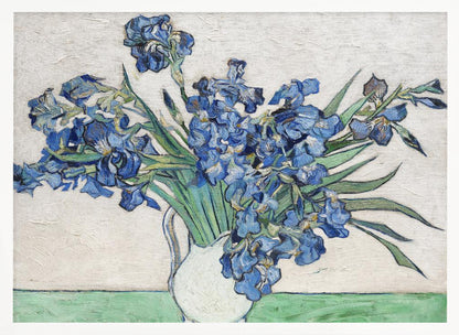 Vincent Van Gogh's Irises (1890). - Poster / Art Print