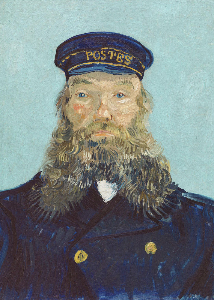 Vincent Van Gogh's Portrait of Postman Roulin (1888) - Poster / Art Print