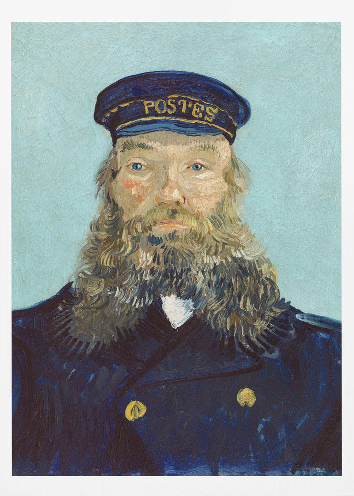 Vincent Van Gogh's Portrait of Postman Roulin (1888) - Poster / Art Print