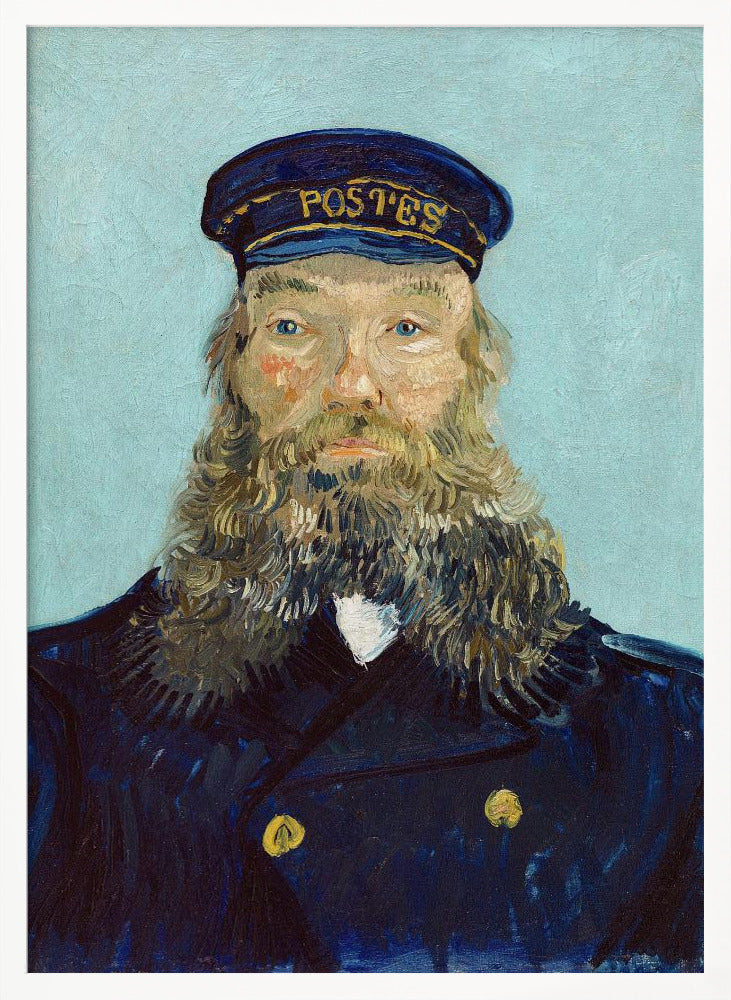 Vincent Van Gogh's Portrait of Postman Roulin (1888) - Poster / Art Print