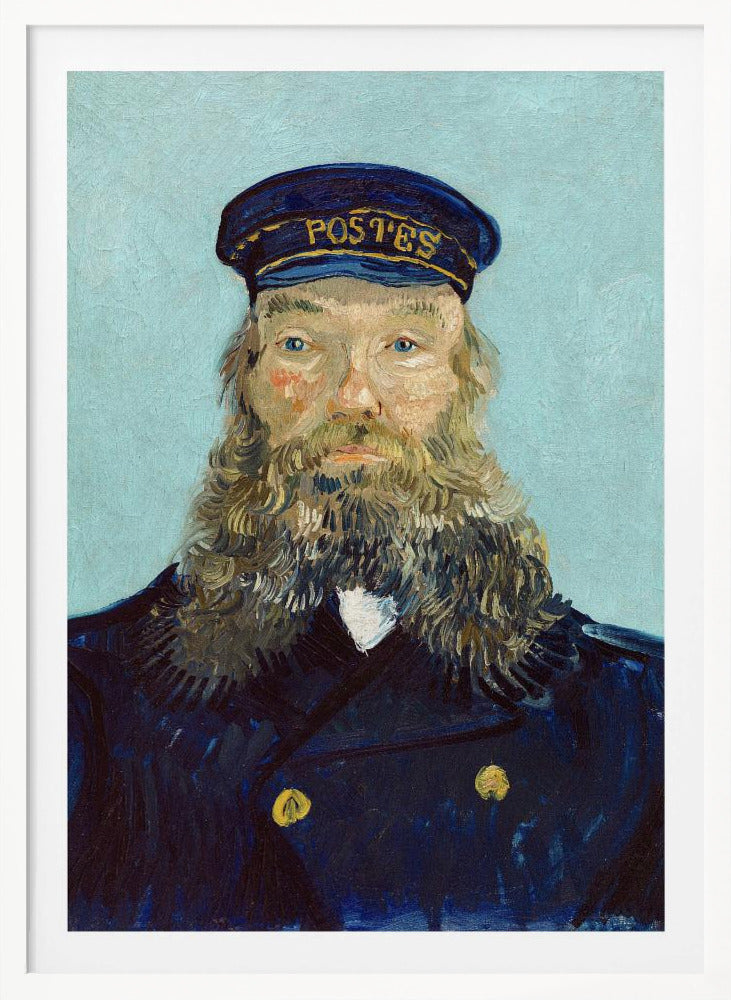 Vincent Van Gogh's Portrait of Postman Roulin (1888) - Poster / Art Print