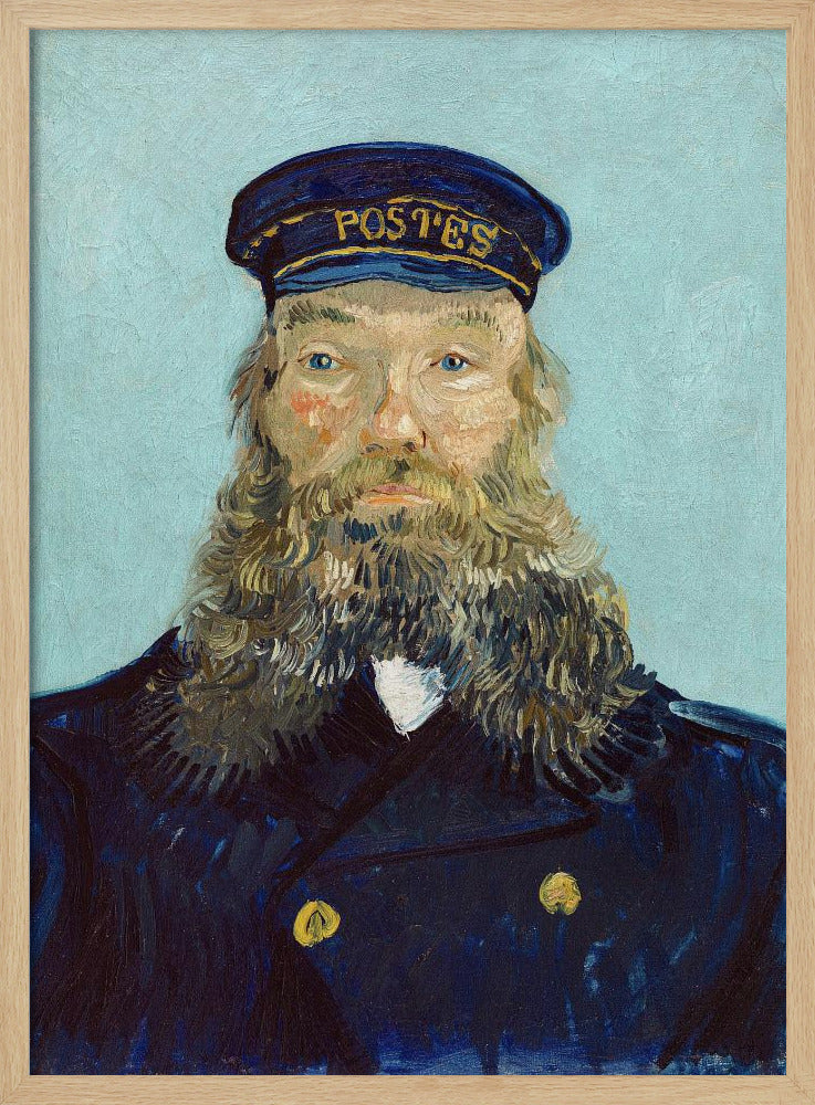 Vincent Van Gogh's Portrait of Postman Roulin (1888) - Poster / Art Print