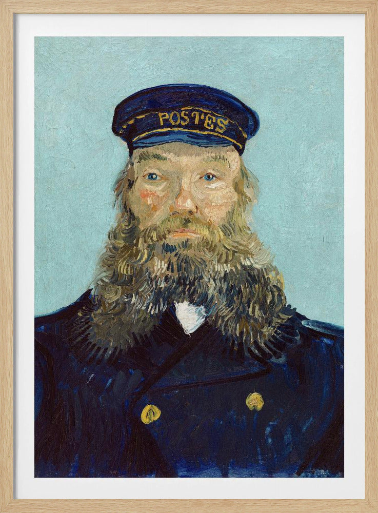 Vincent Van Gogh's Portrait of Postman Roulin (1888) - Poster / Art Print