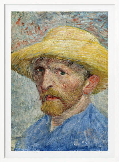 Vincent Van Gogh's Self Portrait (1887) - Poster / Art Print