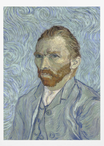 Vincent Van Gogh's Self Portrait (1889) - Poster / Art Print