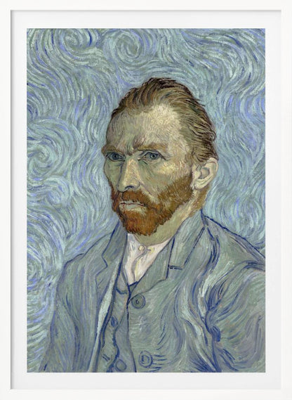 Vincent Van Gogh's Self Portrait (1889) - Poster / Art Print