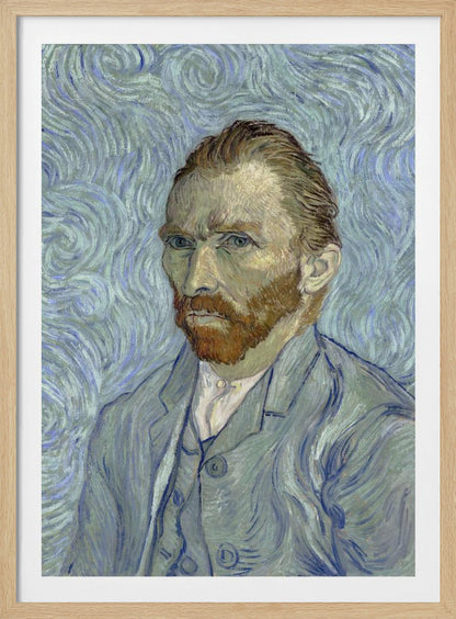 Vincent Van Gogh's Self Portrait (1889) - Poster / Art Print