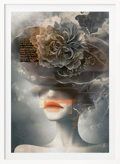 Lady In Hat No 1 - Poster / Art Print
