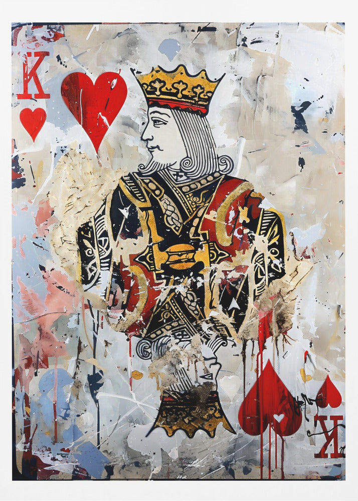 King of Hearts - Poster / Art Print