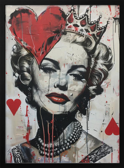 Queen of Hearts - Poster / Art Print