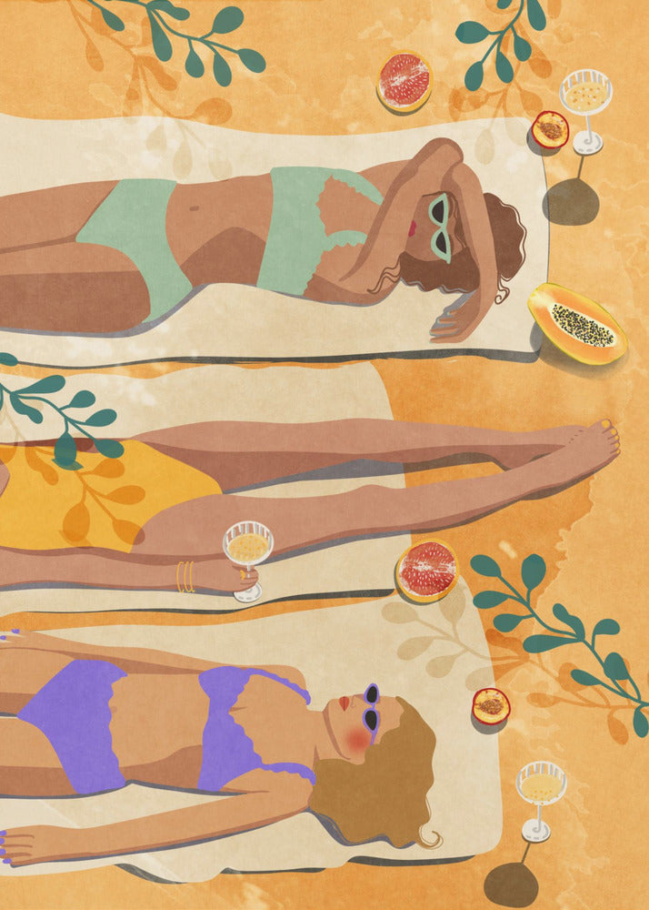 Summer Girls - Poster / Art Print