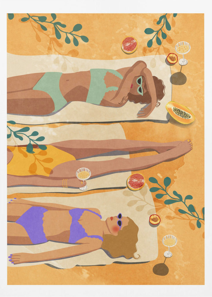 Summer Girls - Poster / Art Print