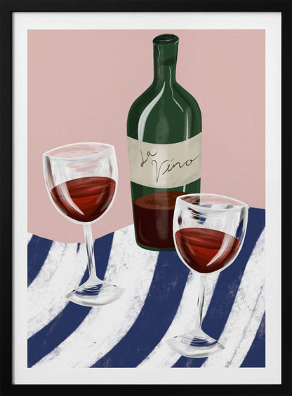 Wine time - Poster / Art Print