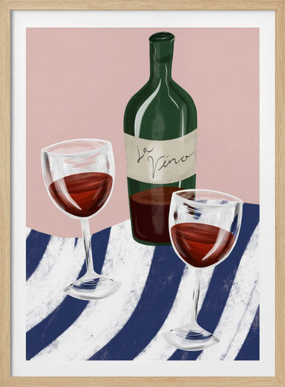 Wine time - Poster / Art Print