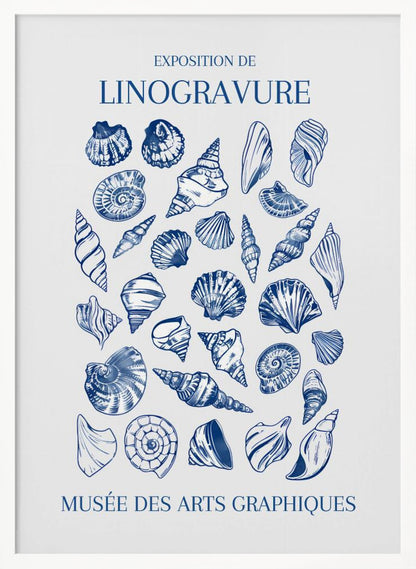 Lino Seashell Art Market - Poster / Art Print