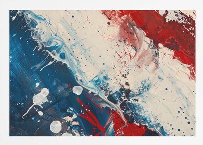 Red White and Blue - Poster / Art Print