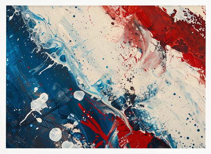 Red White and Blue - Poster / Art Print