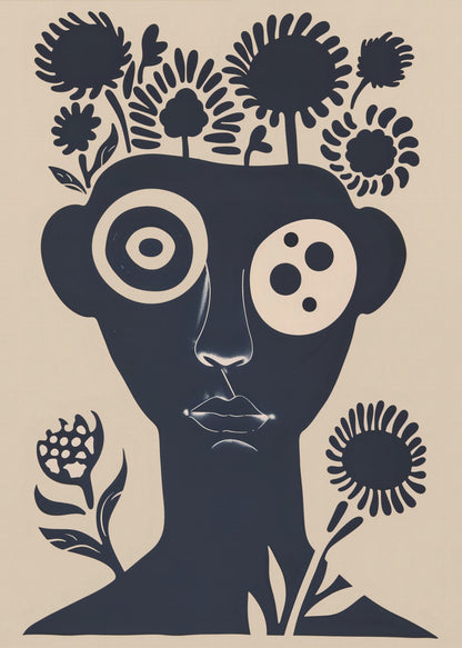 Flower Head - Poster / Art Print