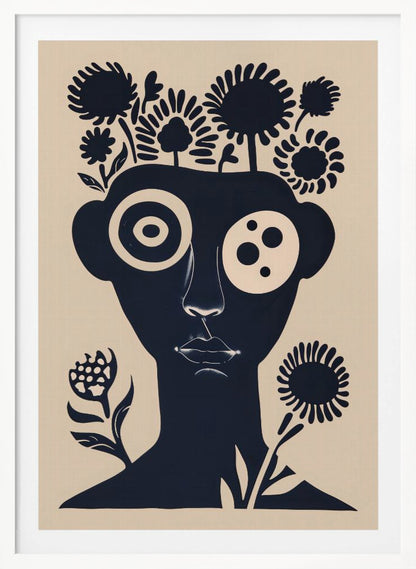 Flower Head - Poster / Art Print