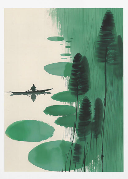 Serenity On the River - Poster / Art Print