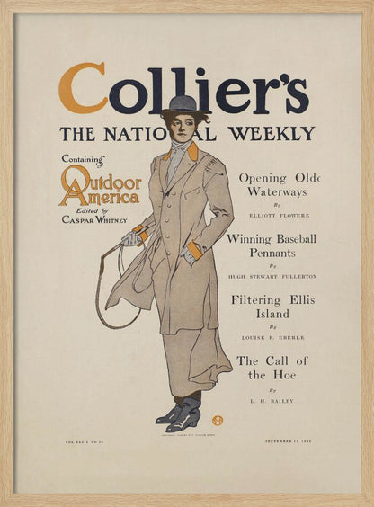 Collier's, the National Weekly, Containing Outdoor America - Poster / Art Print