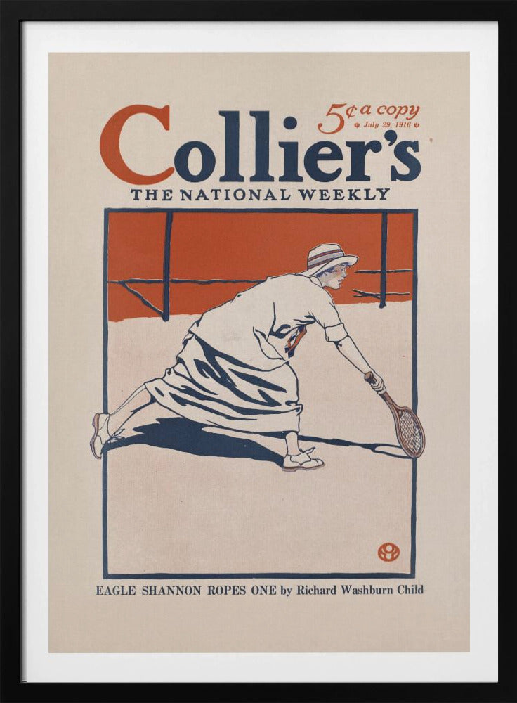 Collier's, the National Weekly, Eagle Shannon Ropes One - Poster / Art Print