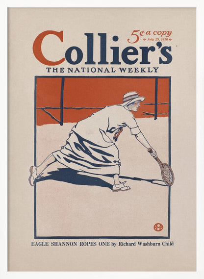 Collier's, the National Weekly, Eagle Shannon Ropes One - Poster / Art Print