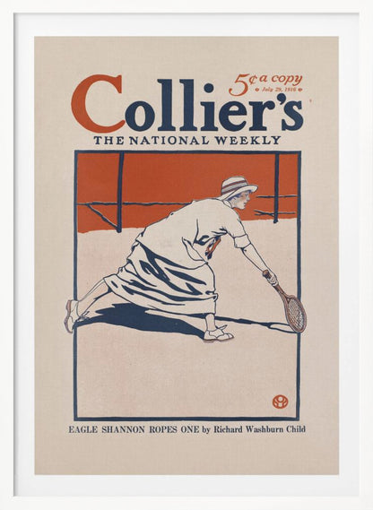 Collier's, the National Weekly, Eagle Shannon Ropes One - Poster / Art Print