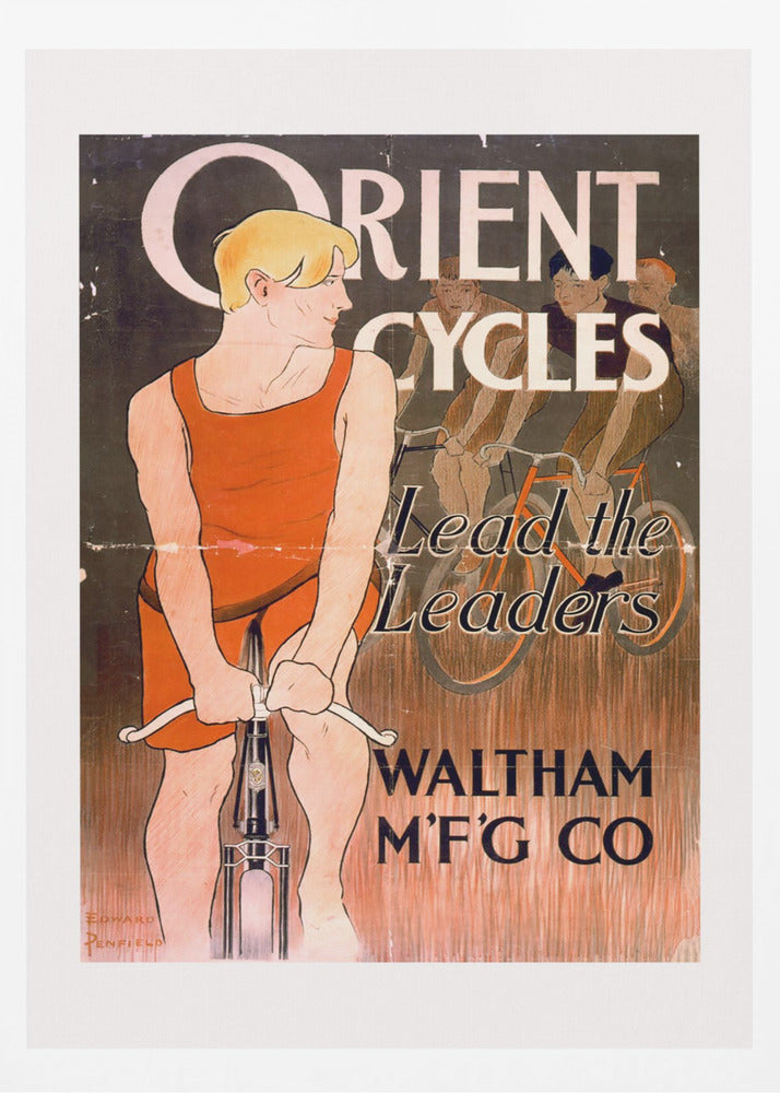 Orient Cycles Lead the Leaders - Poster / Art Print