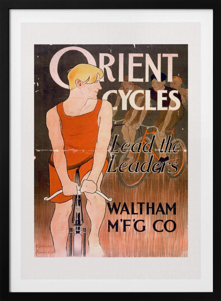 Orient Cycles Lead the Leaders - Poster / Art Print