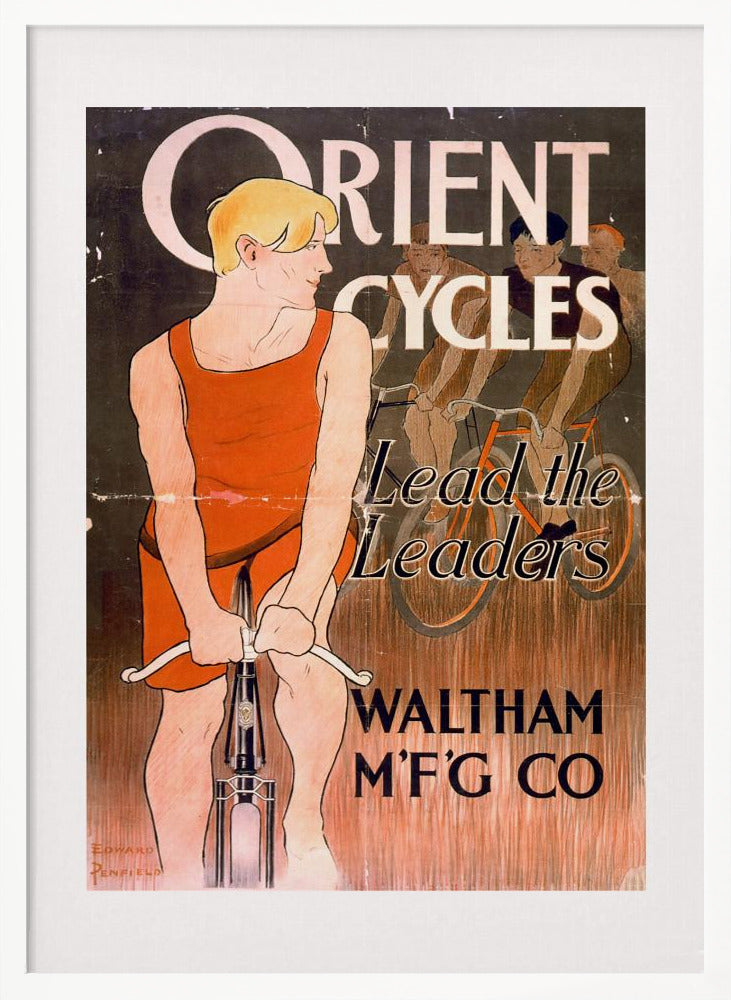 Orient Cycles Lead the Leaders - Poster / Art Print