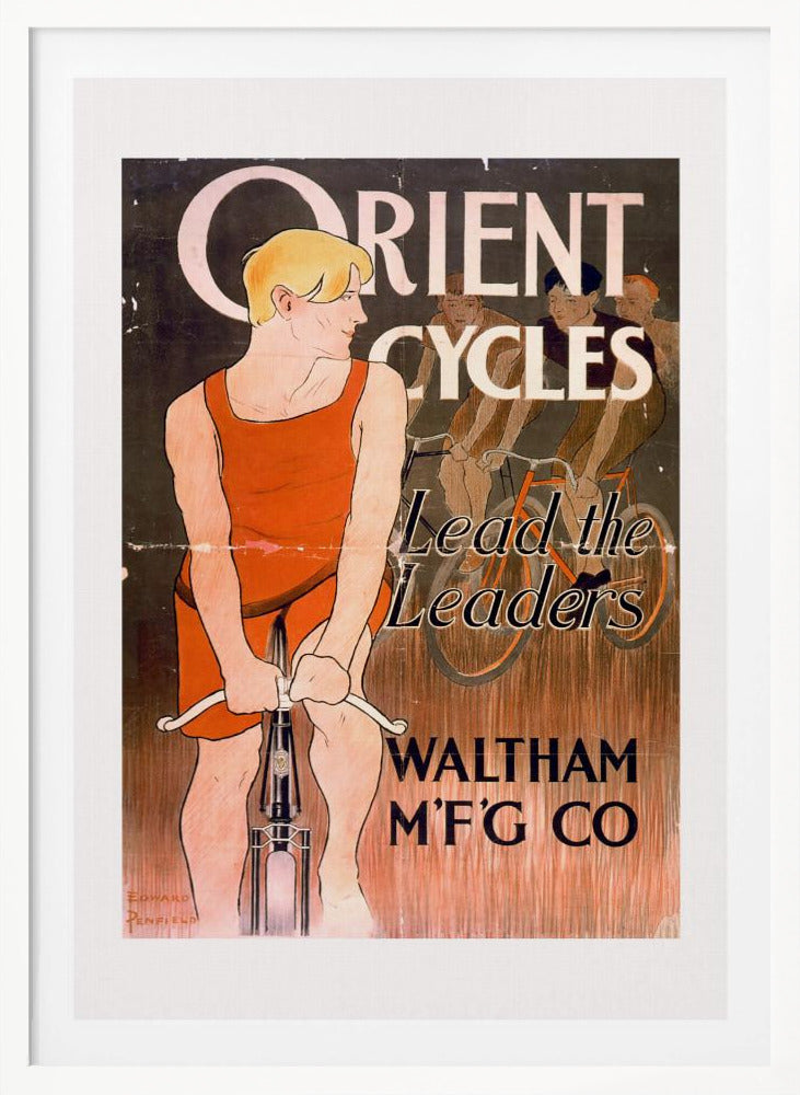 Orient Cycles Lead the Leaders - Poster / Art Print