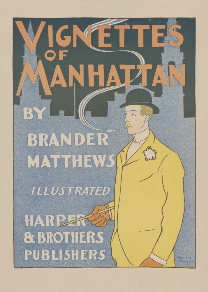 Vignettes of Manhattan (1895) - Poster / Art Print
