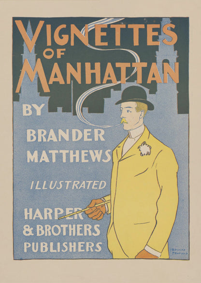 Vignettes of Manhattan (1895) - Poster / Art Print