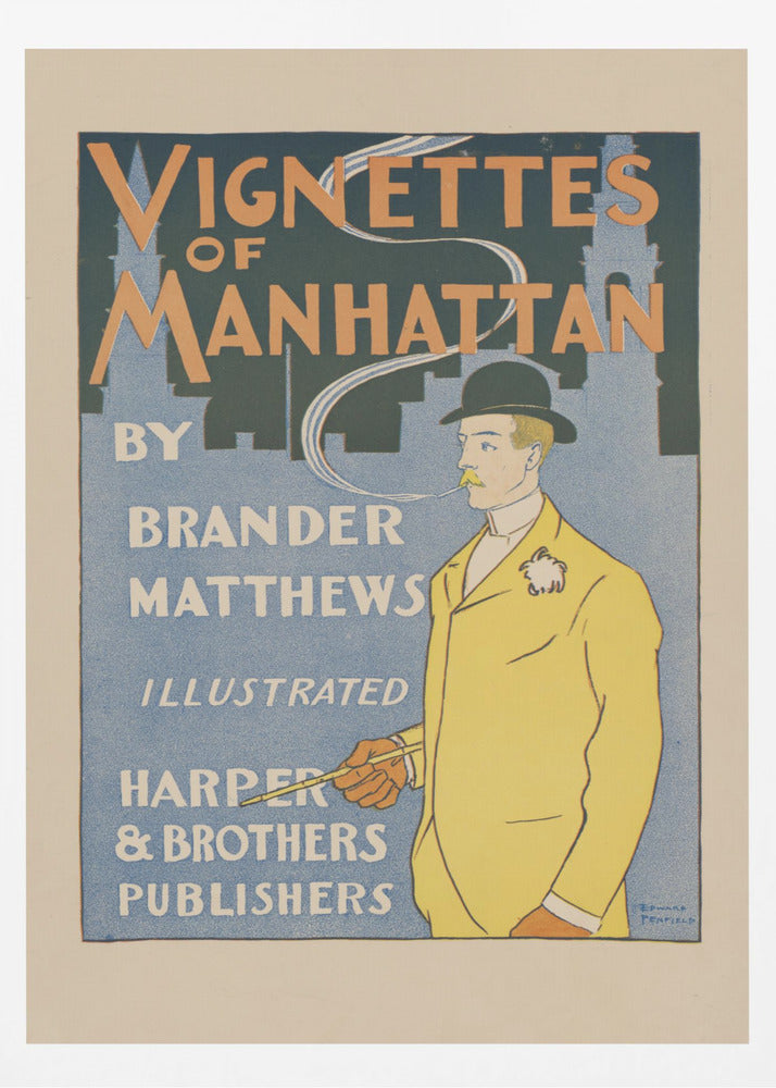 Vignettes of Manhattan (1895) - Poster / Art Print