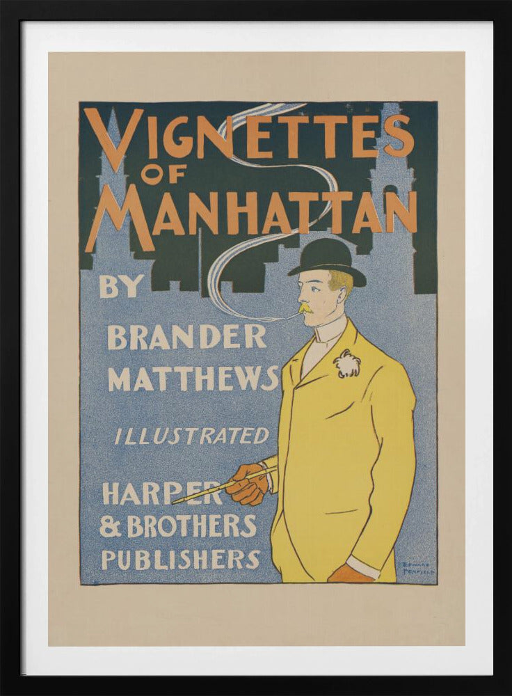 Vignettes of Manhattan (1895) - Poster / Art Print
