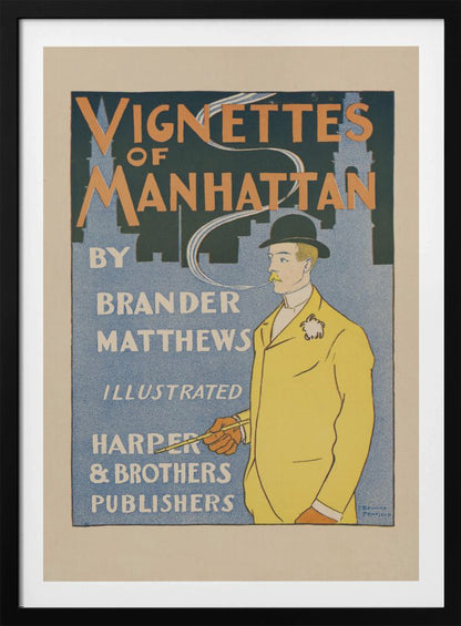 Vignettes of Manhattan (1895) - Poster / Art Print