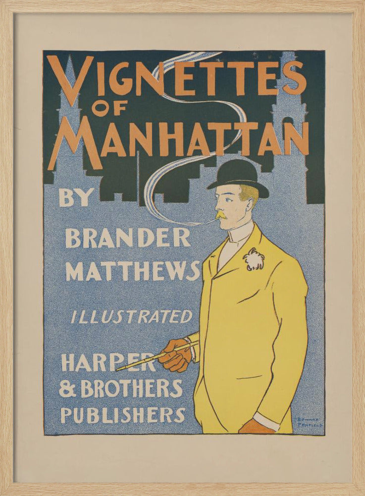 Vignettes of Manhattan (1895) - Poster / Art Print