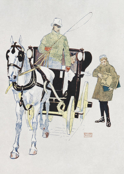 Vintage Carriage (1893) - Poster / Art Print