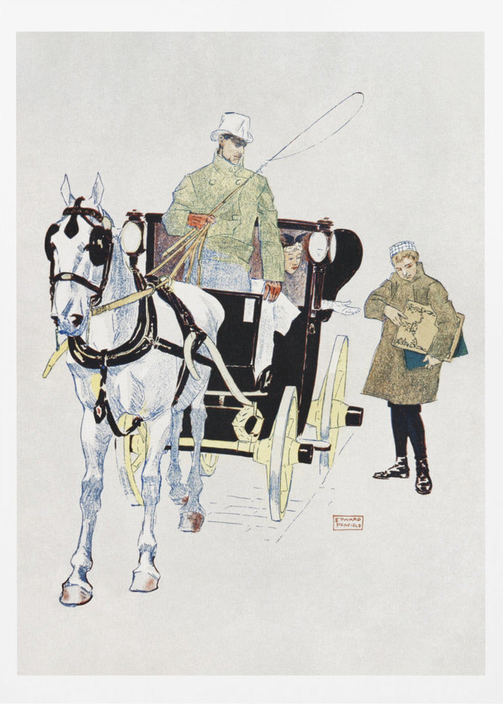 Vintage Carriage (1893) - Poster / Art Print