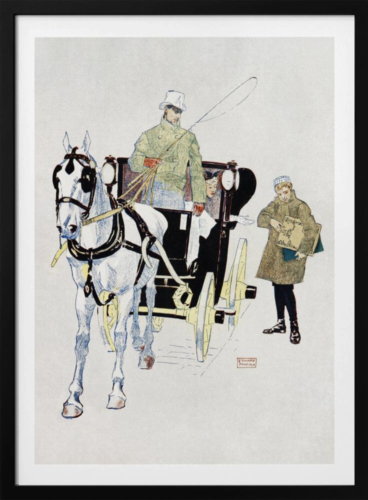 Vintage Carriage (1893) - Poster / Art Print