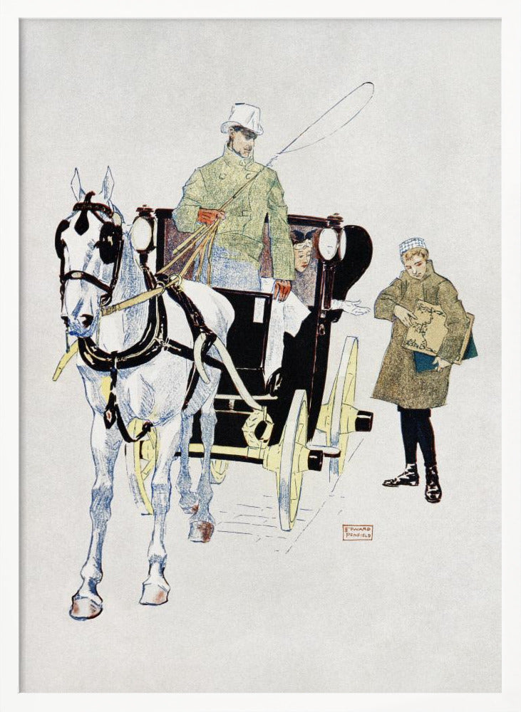 Vintage Carriage (1893) - Poster / Art Print