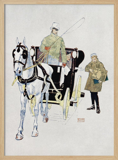 Vintage Carriage (1893) - Poster / Art Print